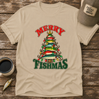 Merry Fishmas Christmas Lures T-Shirt