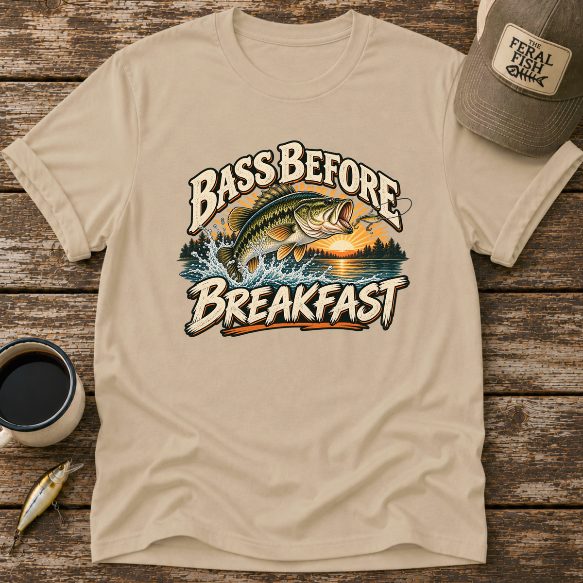 Bass Before Breakfast T-Shirt