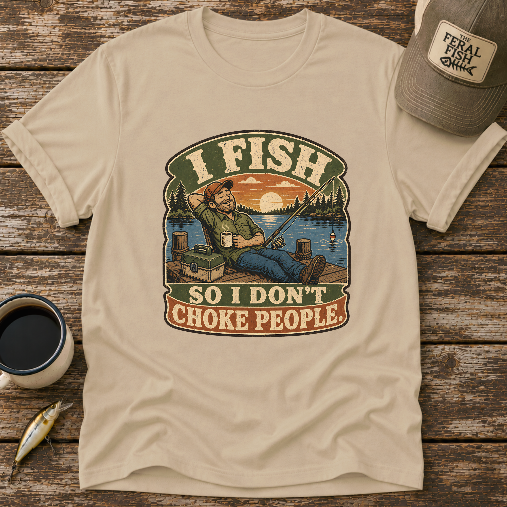 I Fish So I Don't T-Shirt