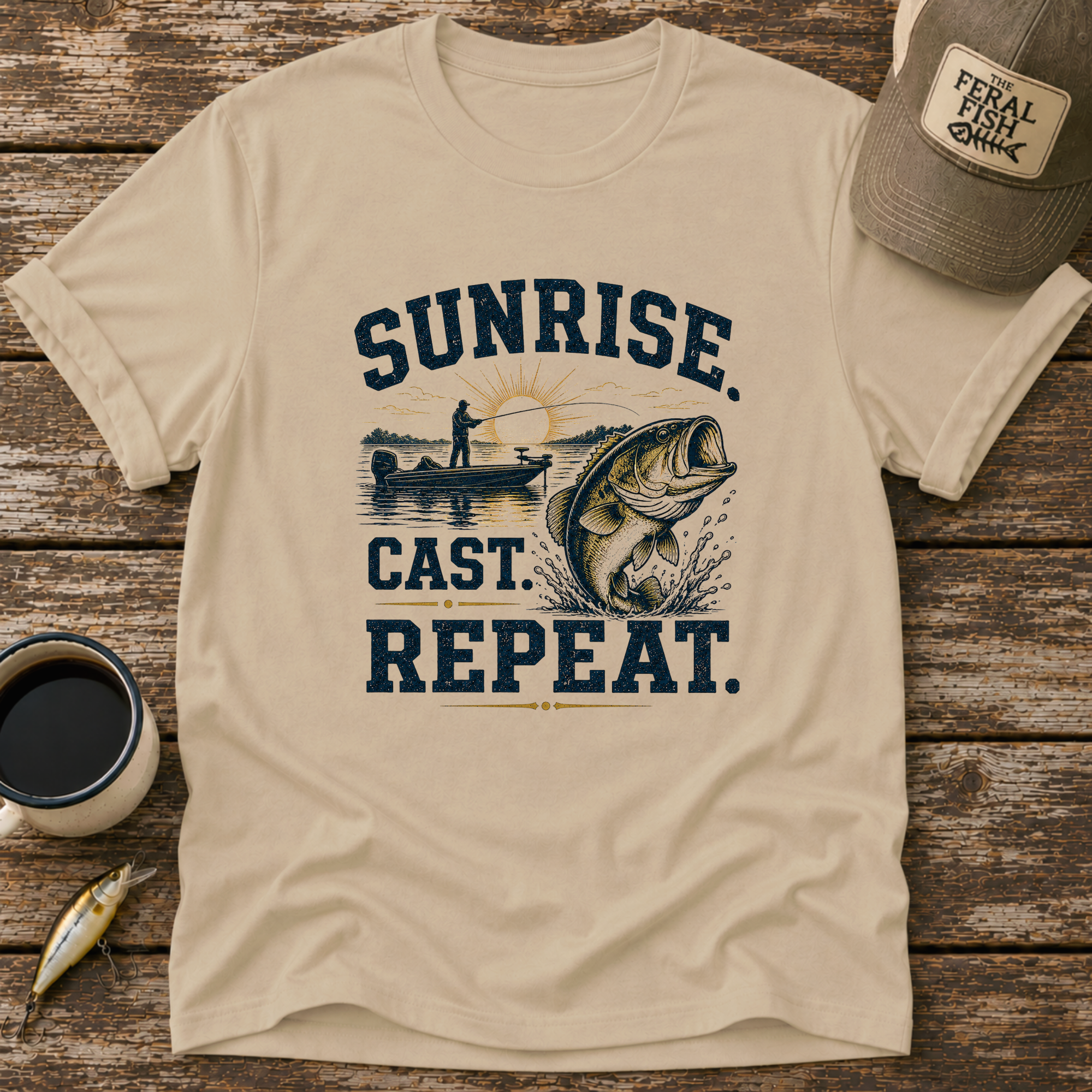 Sunrise Cast Repeat T-Shirt
