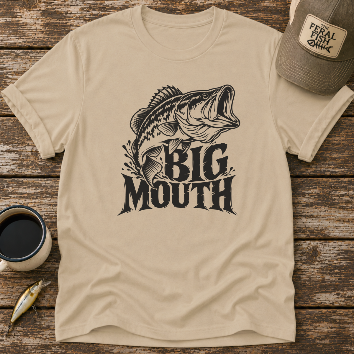 Big Mouth Fishing T-Shirt