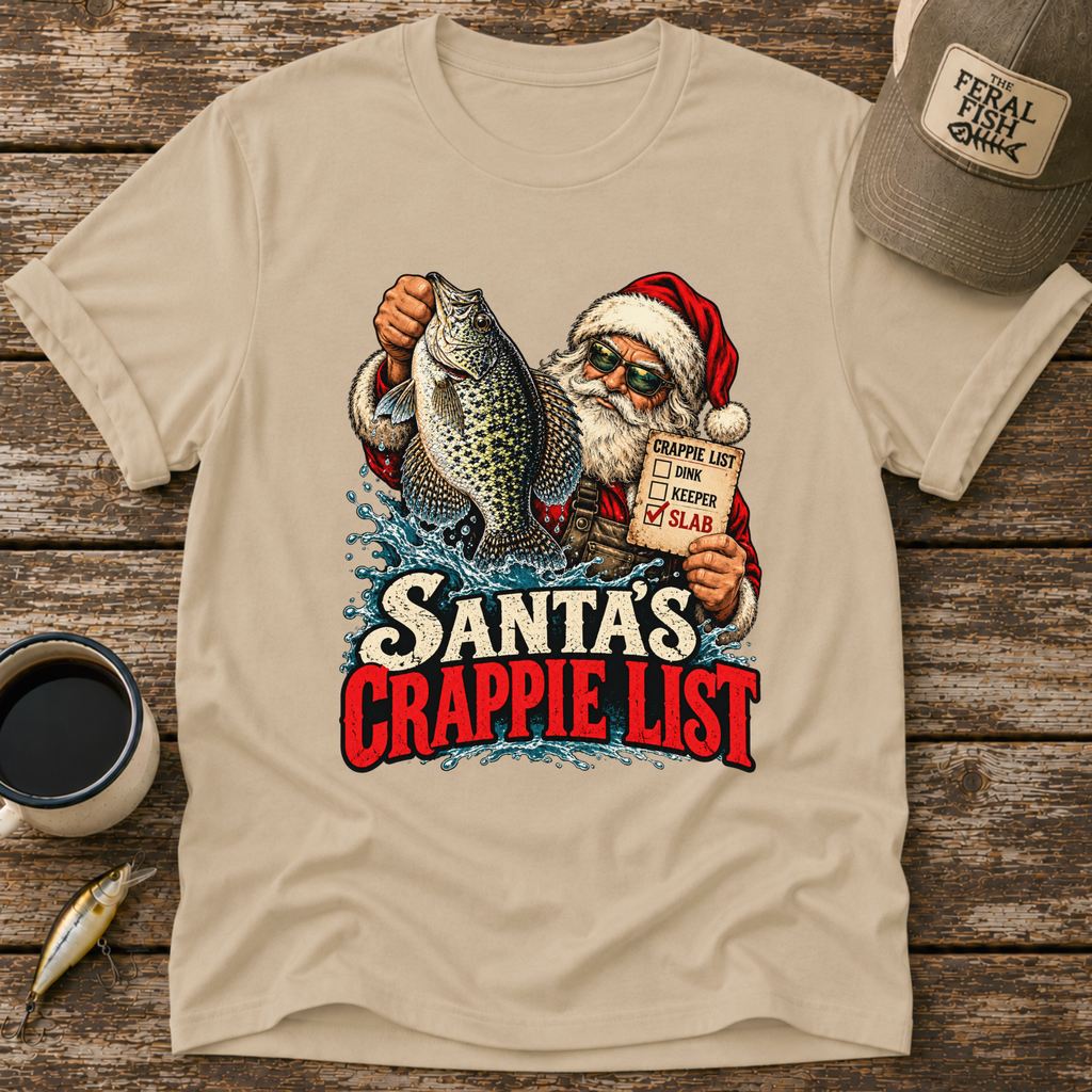 Santa's Crappie List T-Shirt