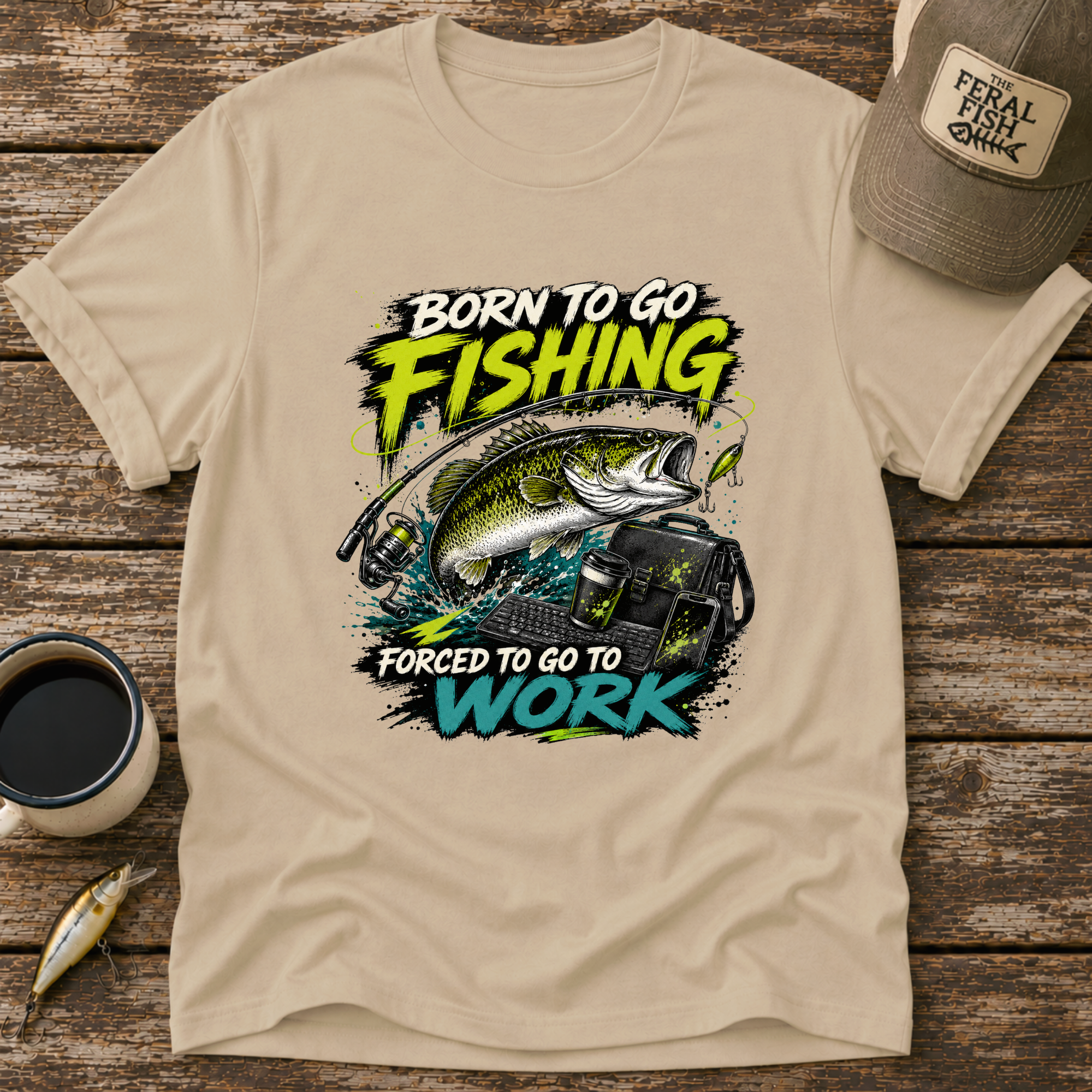 Born To Go Fishing T-Shirt