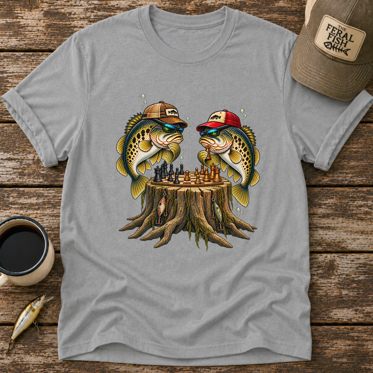 Fish & Chess T-Shirt