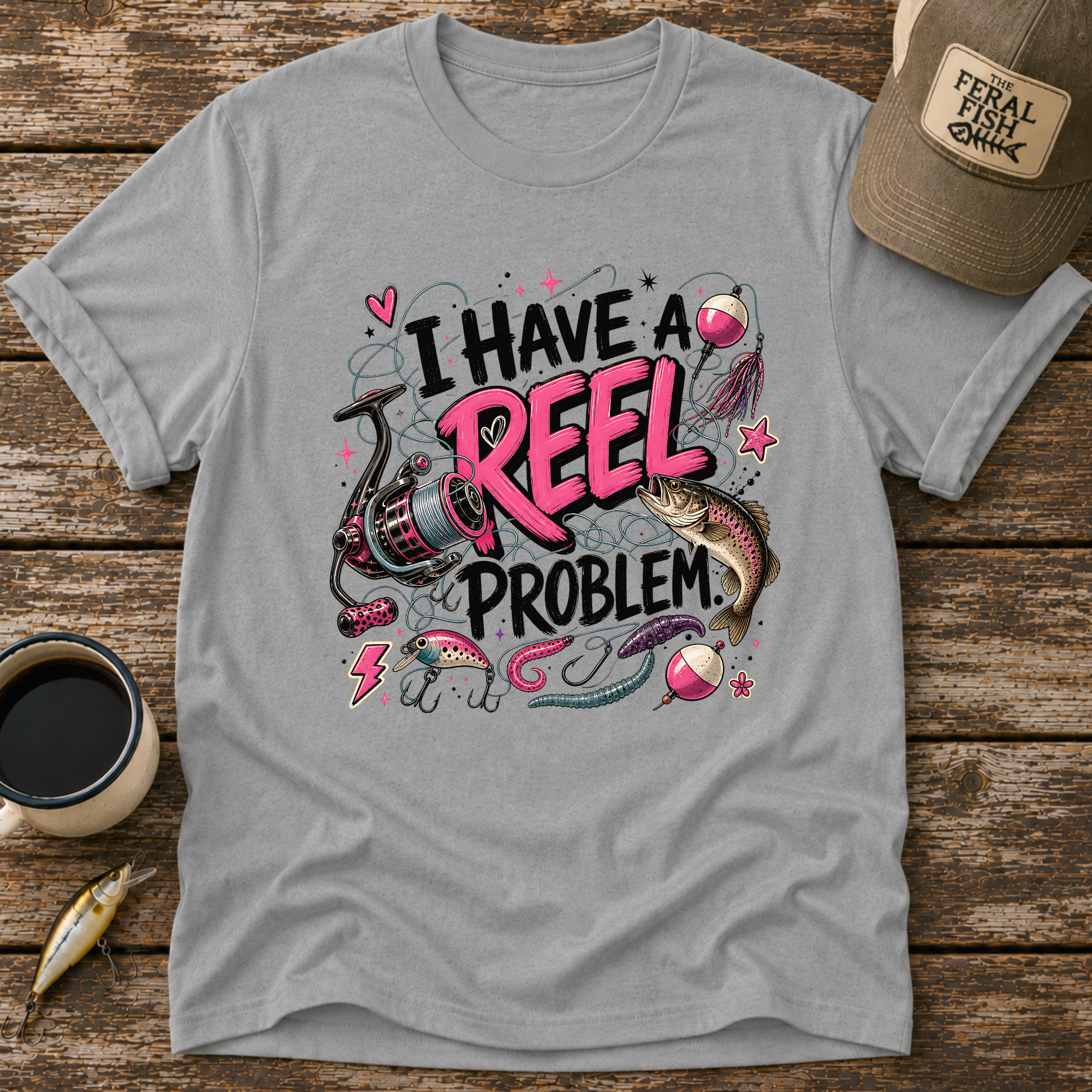 I Have A Reel Problem T-Shirt