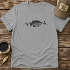 Crappie Heartbeat T-Shirt