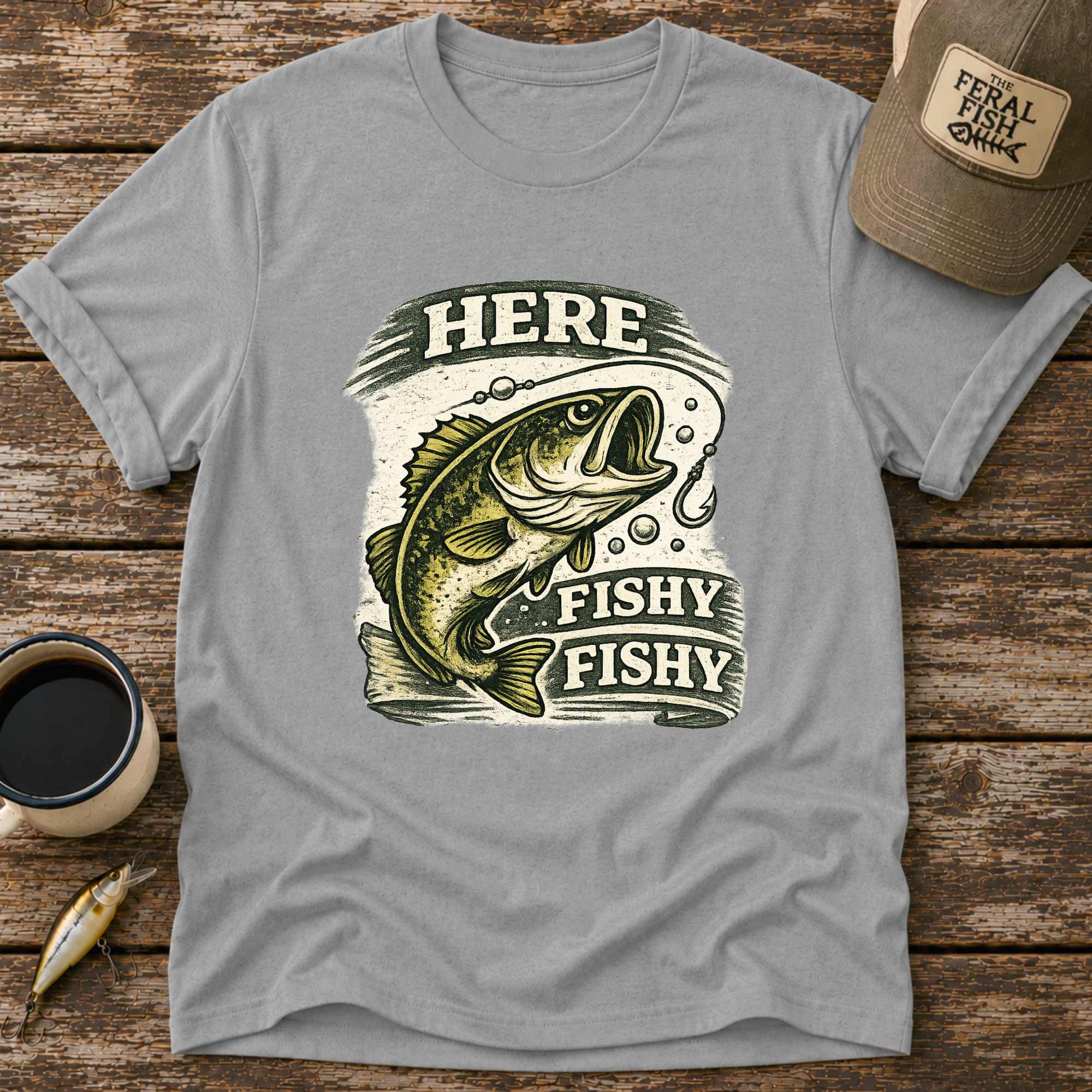 Here Fishy Fishy T-Shirt