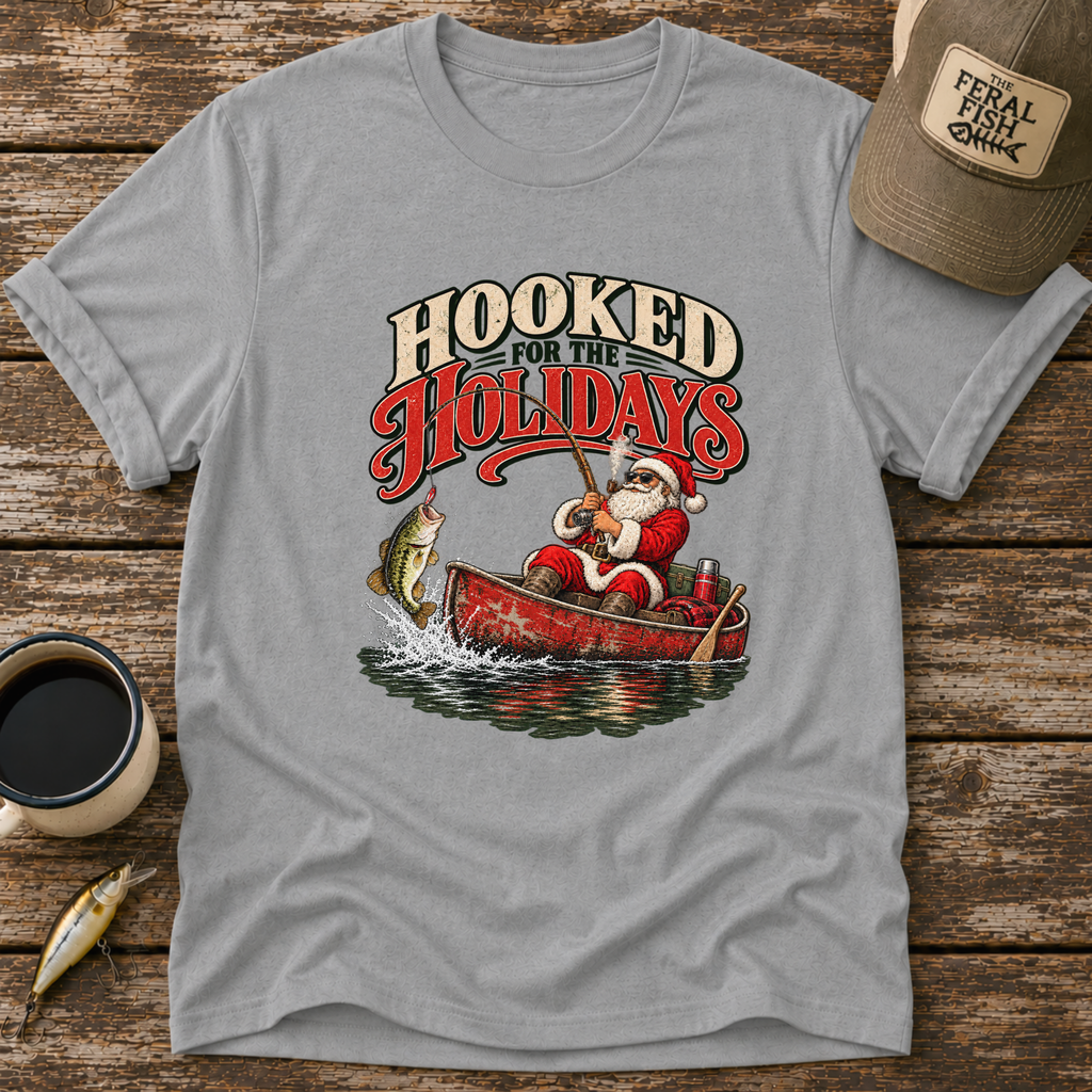 Hooked For The Holidays T-Shirt