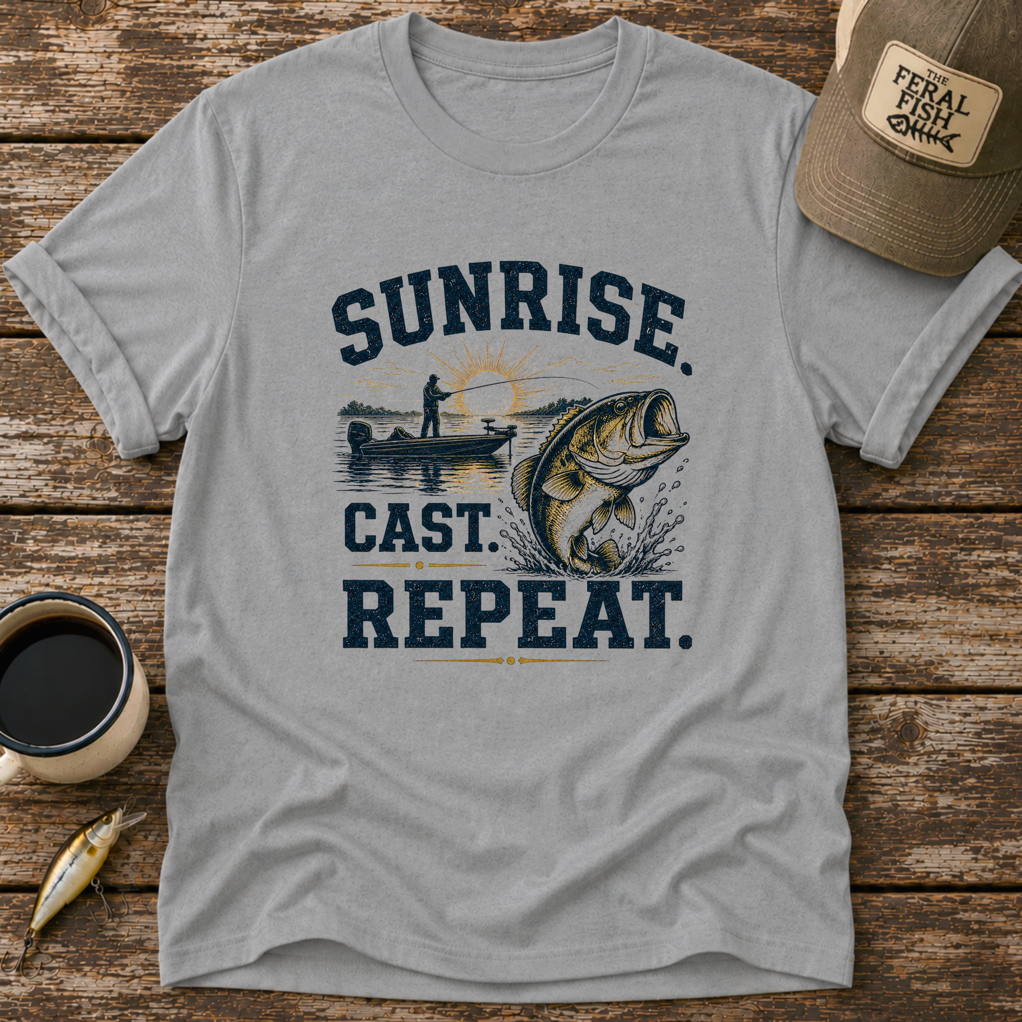 Sunrise Cast Repeat T-Shirt