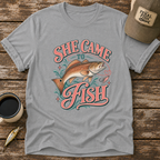 She Came To Fish Redfish T-Shirt