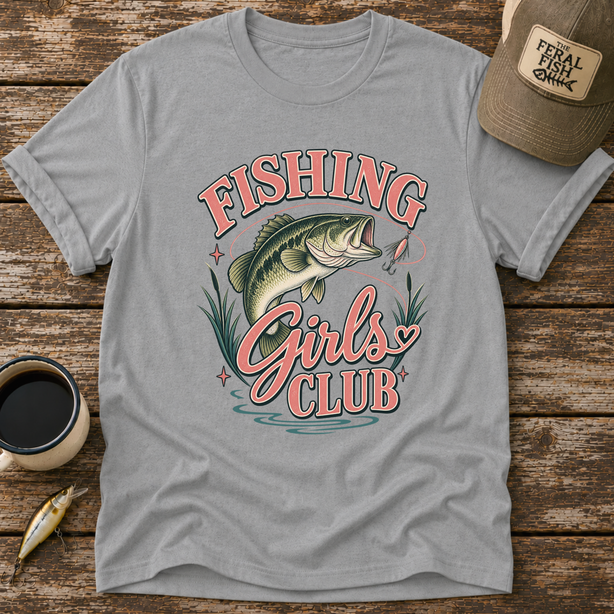 Fishing Girls Club T-Shirt