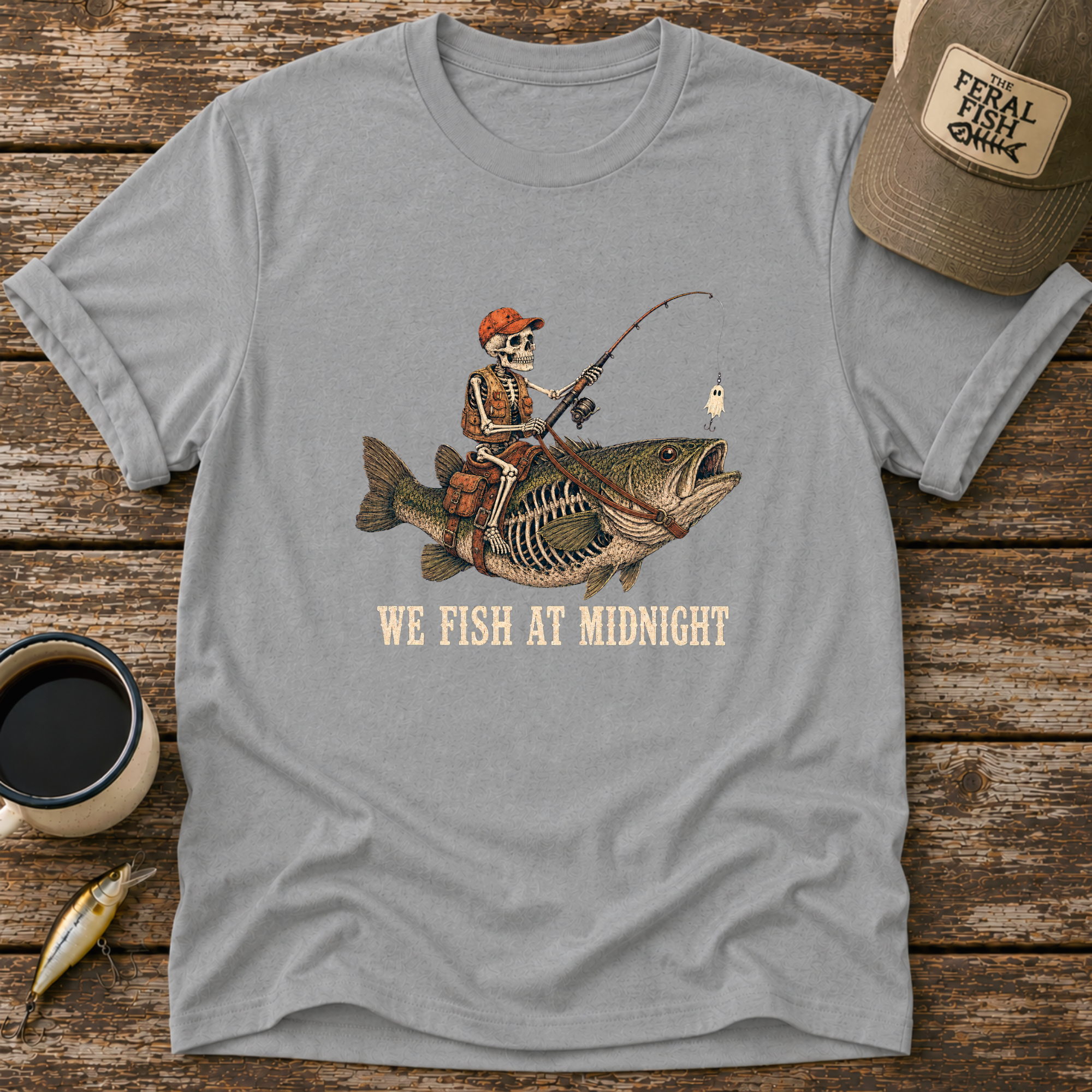 We Fish At Midnight T-Shirt