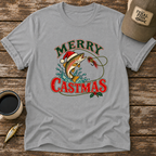 Merry Castmas Fly Fishing T-Shirt