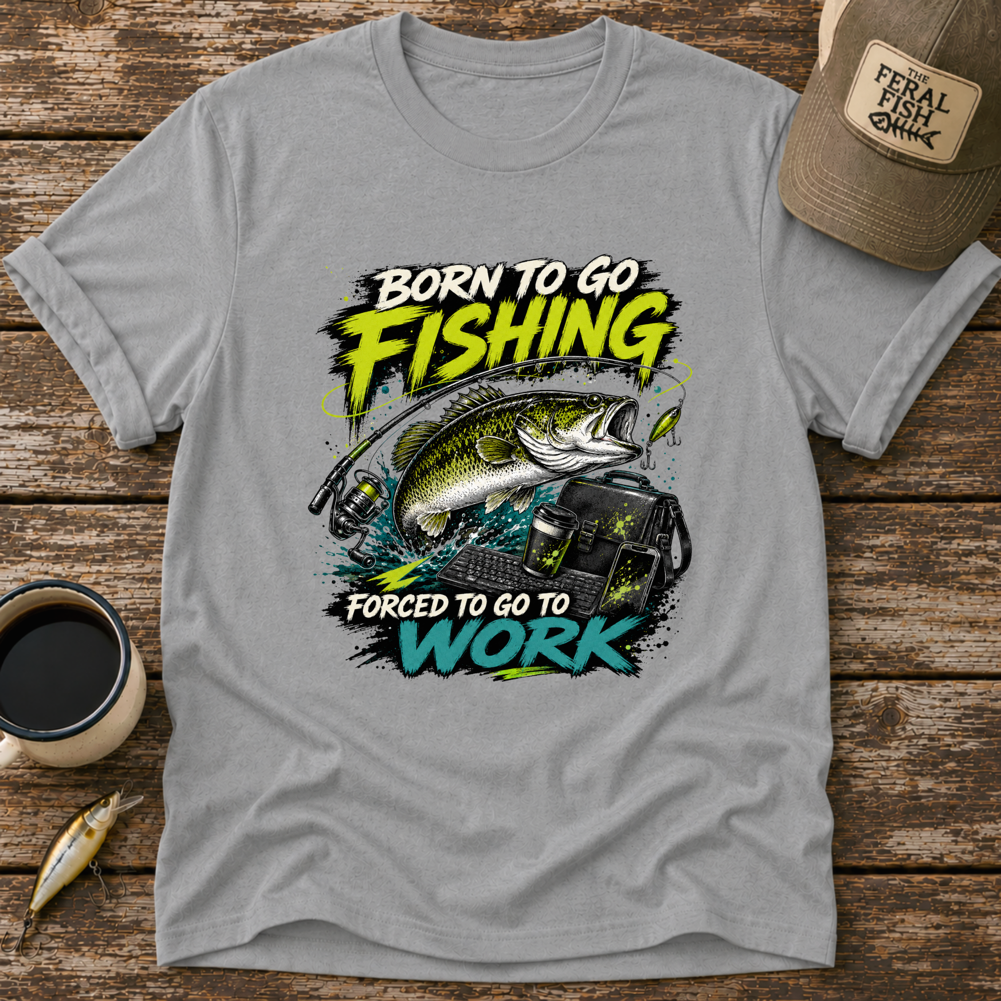 Born To Go Fishing T-Shirt