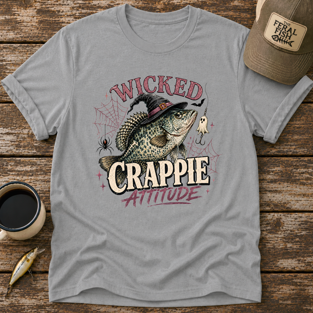 Wicked Crappie Attitude T-Shirt