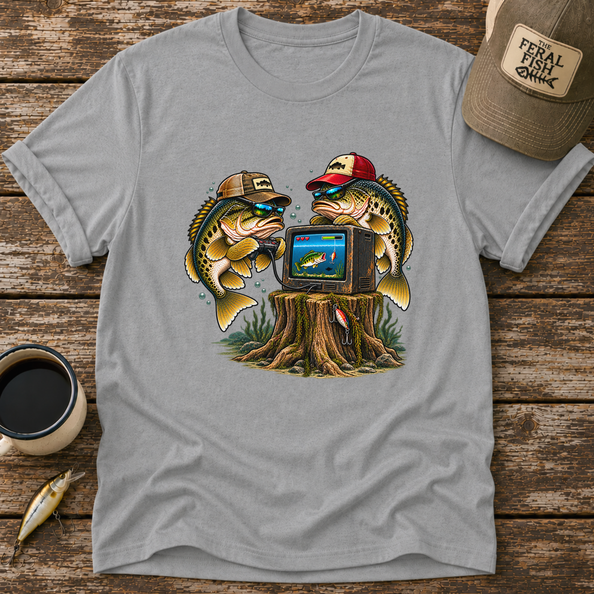 Fish & Video Games T-Shirt