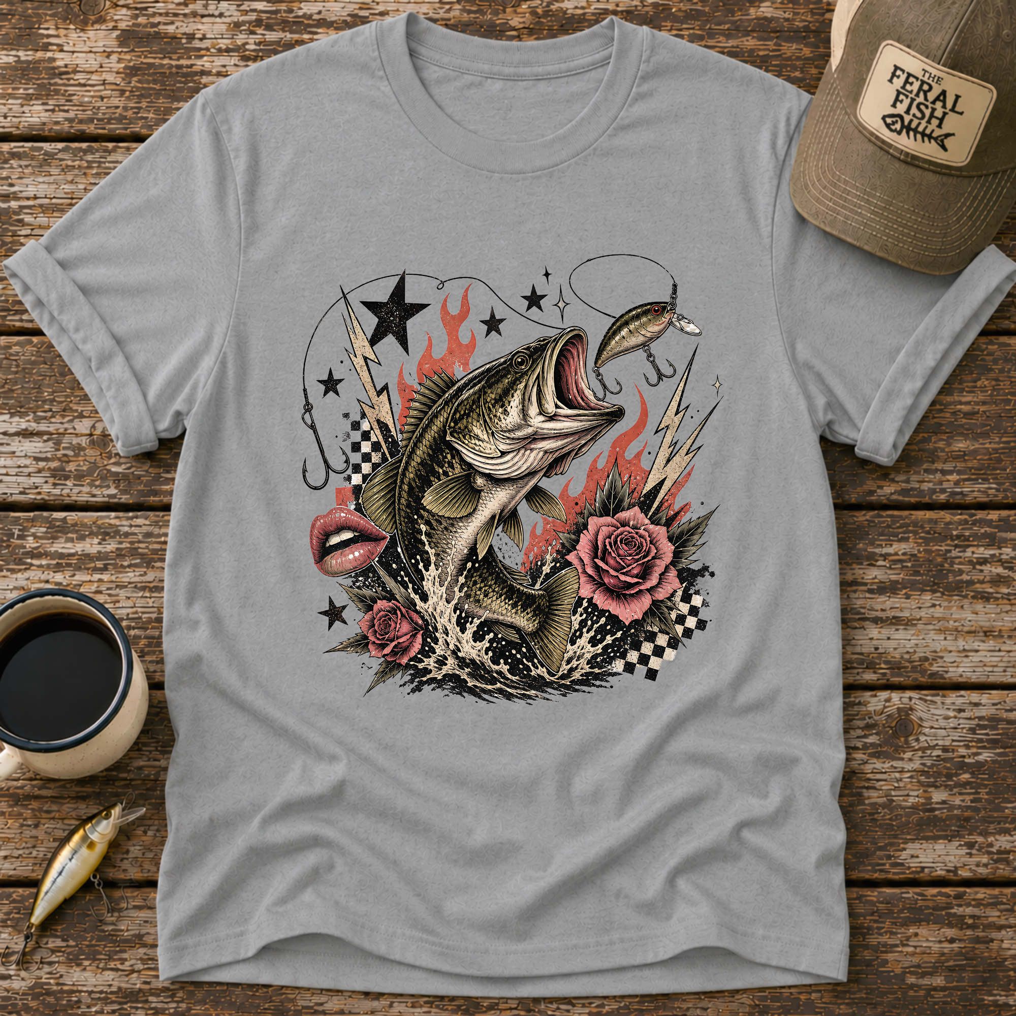 Bass & Flames T-Shirt