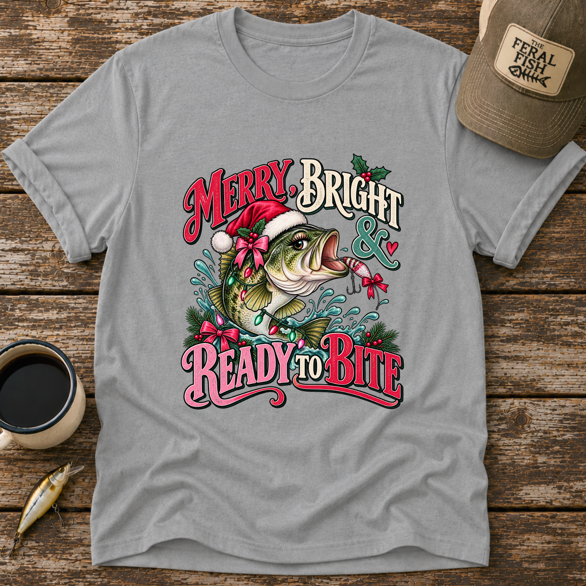 Merry Bright & Ready To Bite T-Shirt