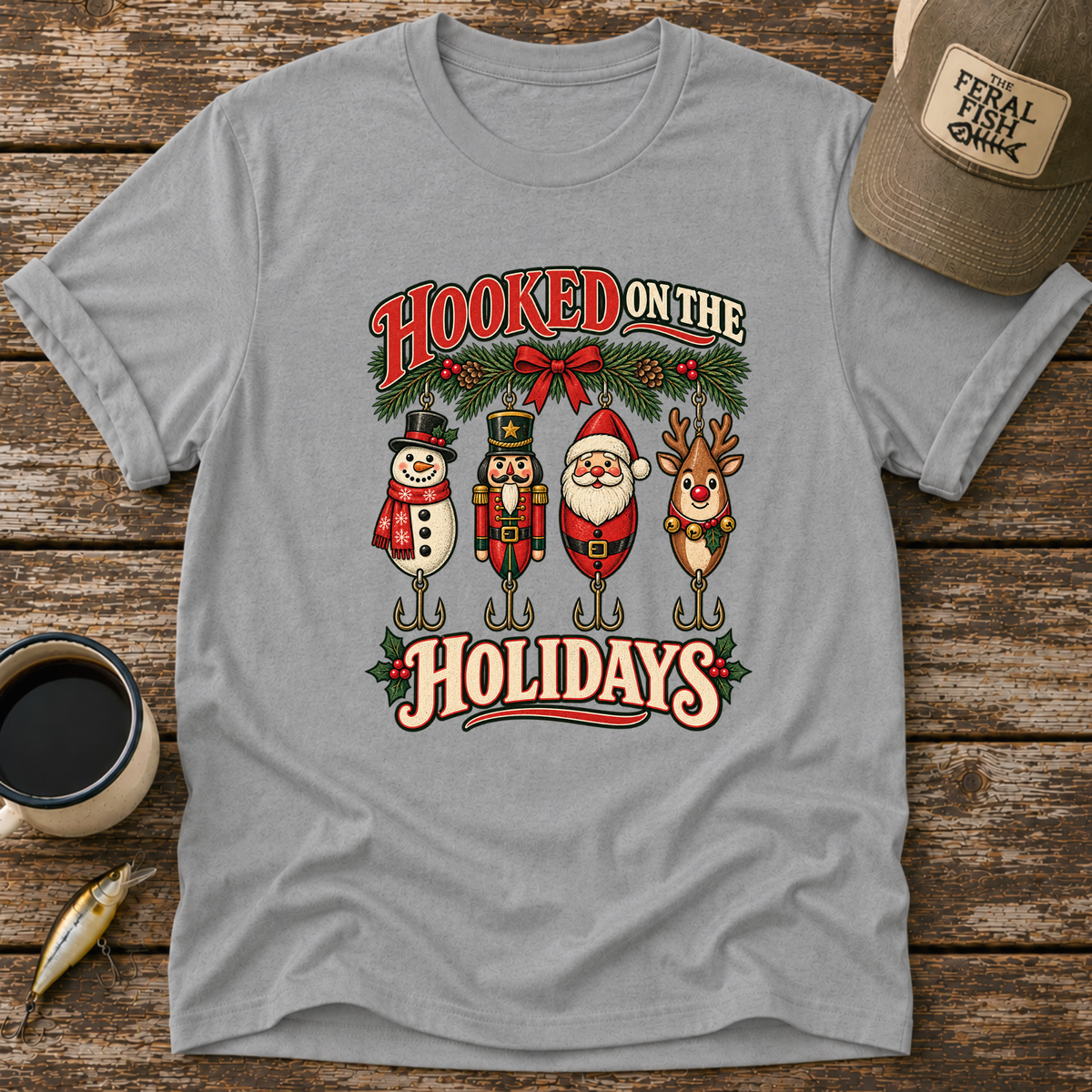 Hooked On The Holidays T-Shirt