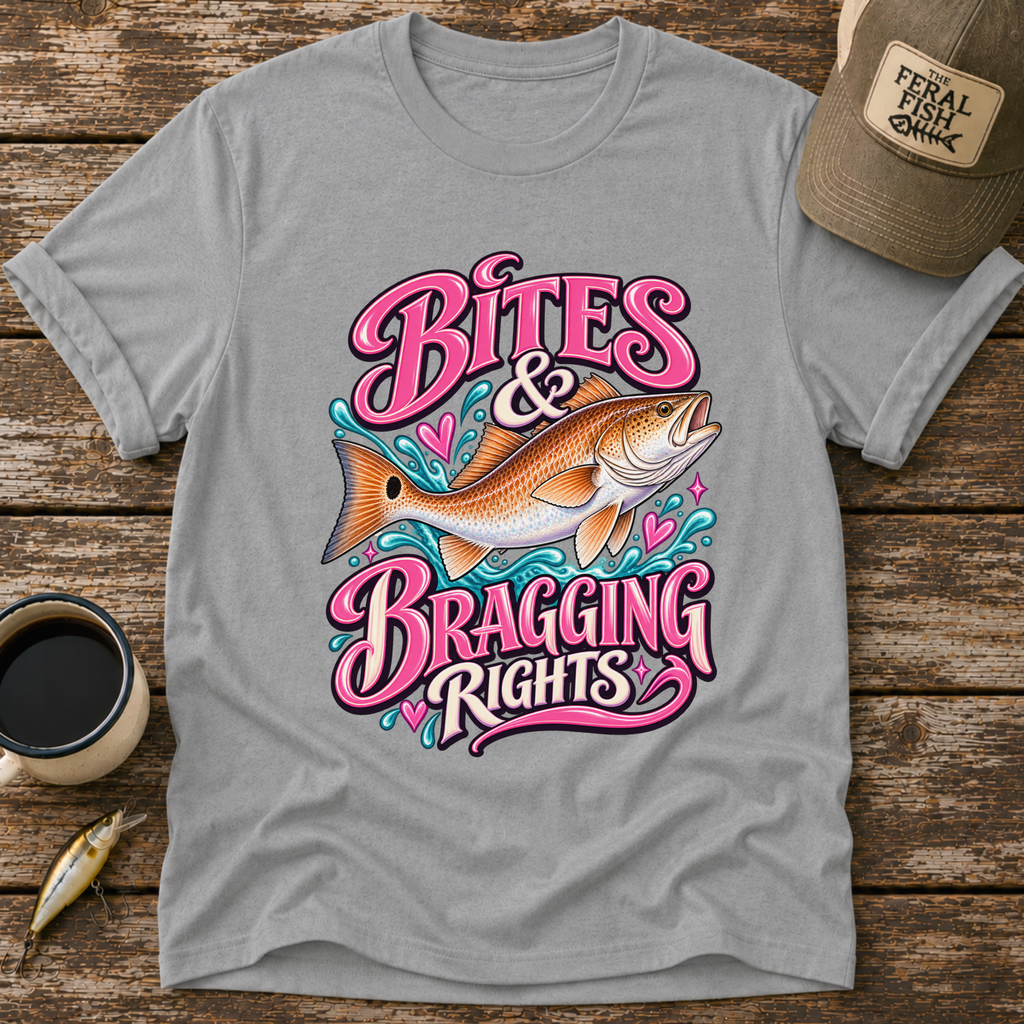 Bites & Bragging Rights Redfish T-Shirt