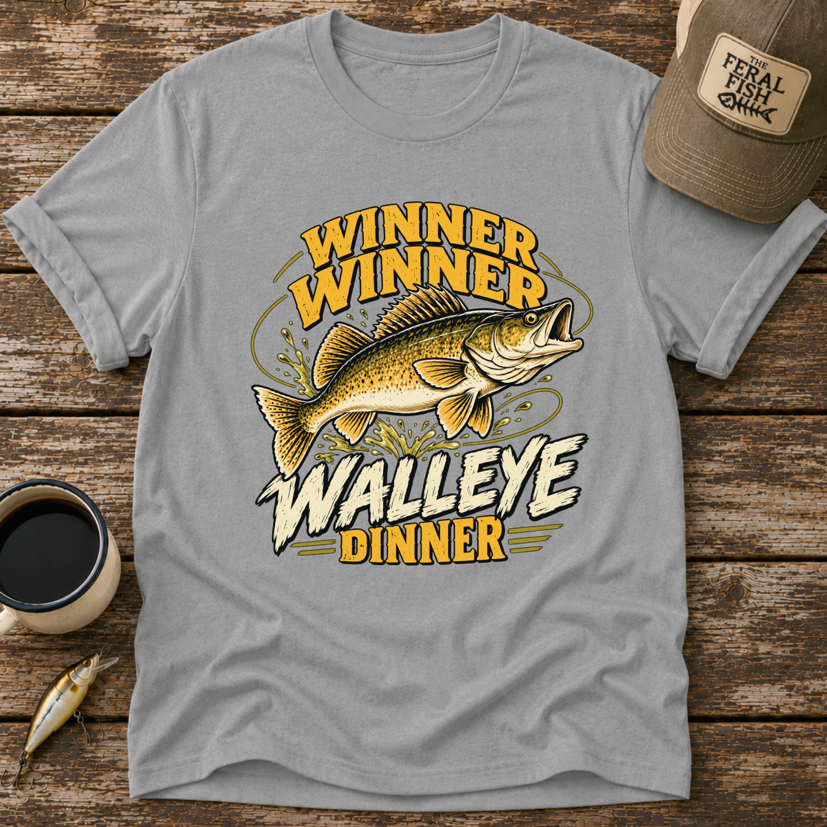 Winner Winner Walleye Dinner T-Shirt