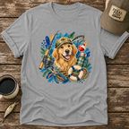 Fishing Retriever Collage T-Shirt