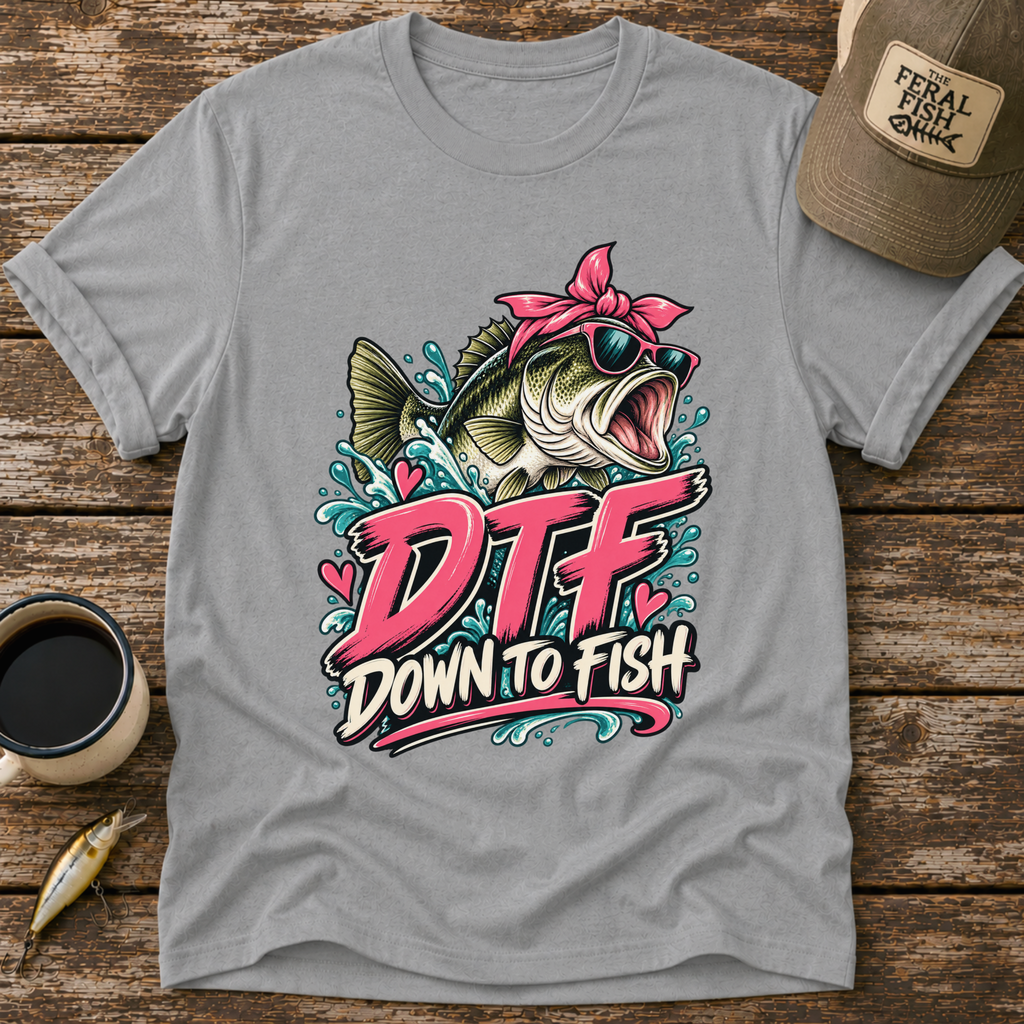 DTF Girl Bass T-Shirt