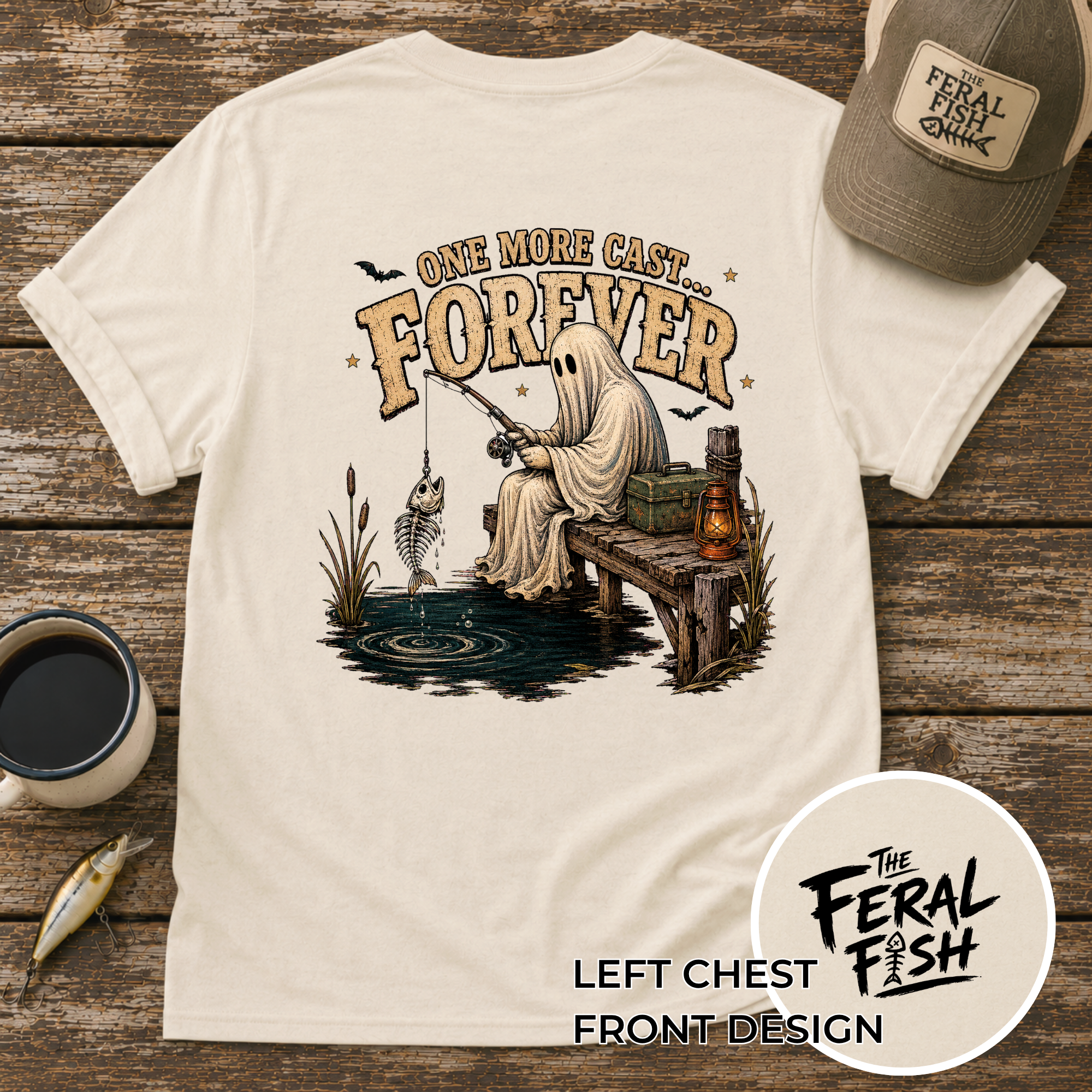 One More Cast Forever Fishing T-Shirt