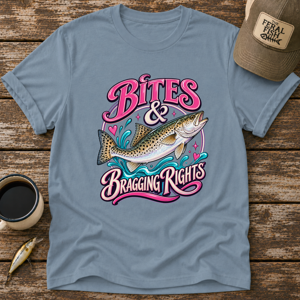 Bites & Bragging Rights Trout T-Shirt