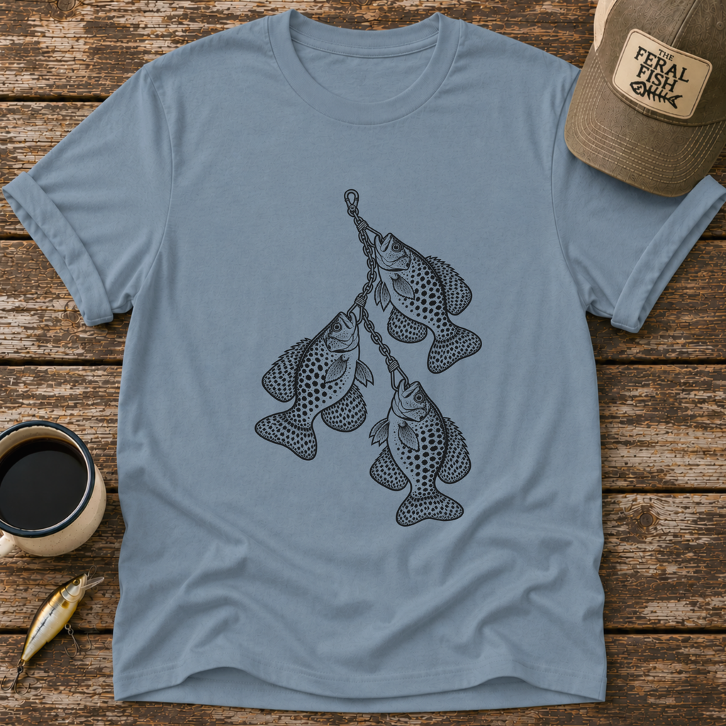 Crappie Stringer T-Shirt