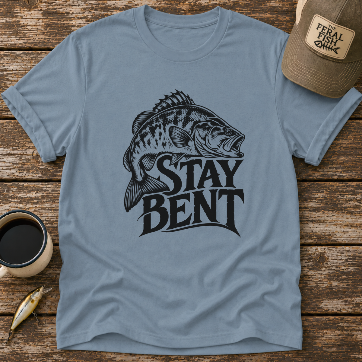 Stay Bent Fishing T-Shirt