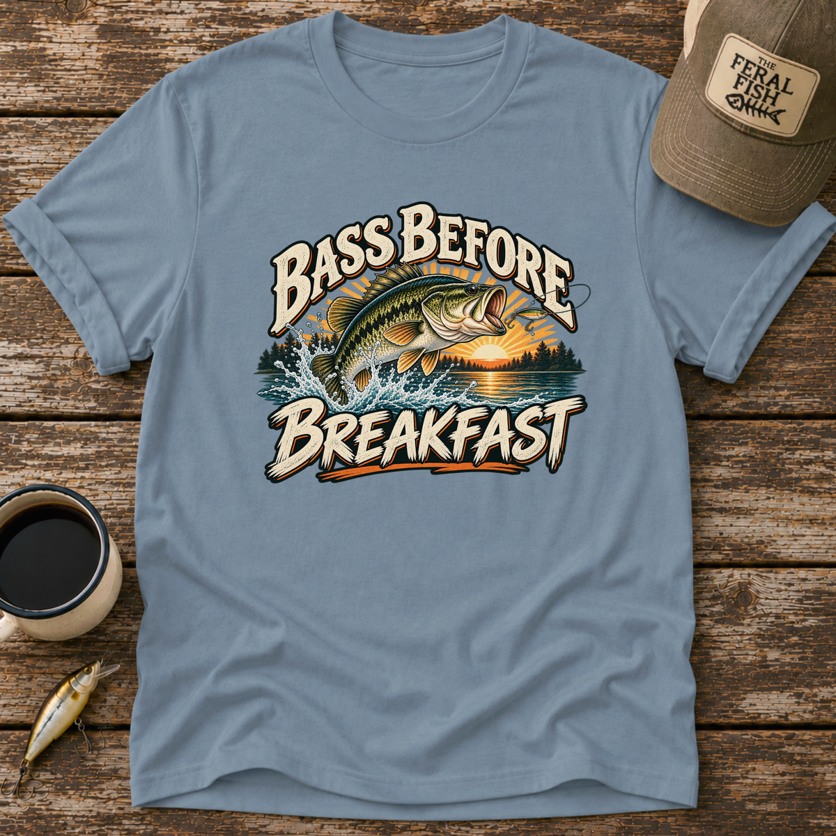 Bass Before Breakfast T-Shirt
