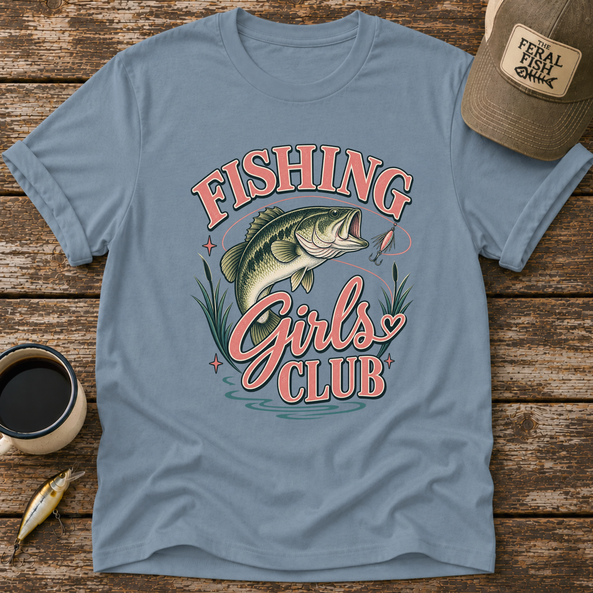 Fishing Girls Club T-Shirt