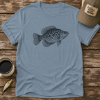 Crappie Drawing T-Shirt