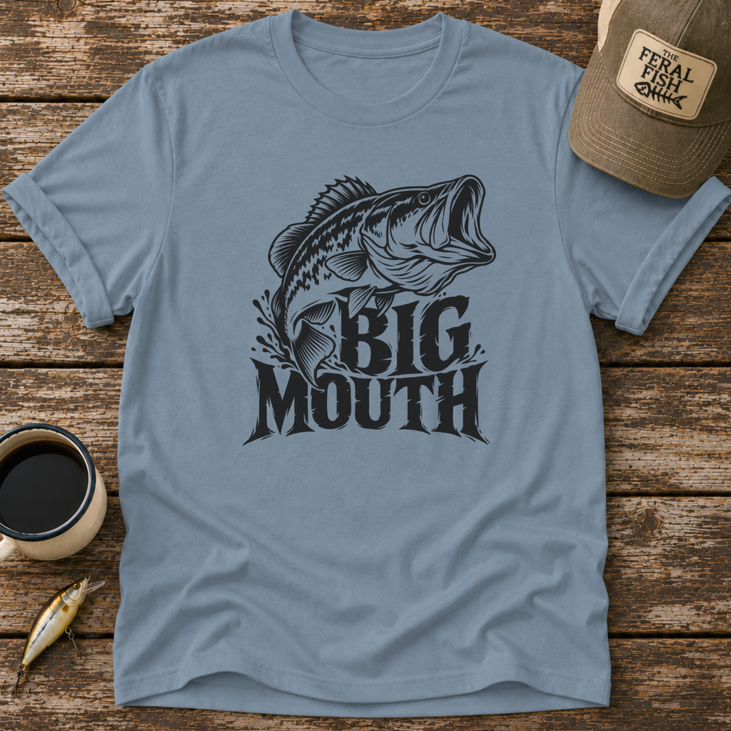 Big Mouth Fishing T-Shirt