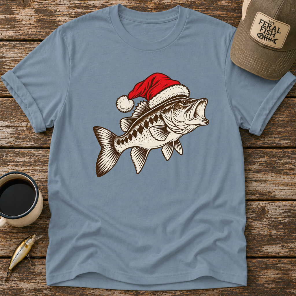 Santa Hat Bass T-Shirt