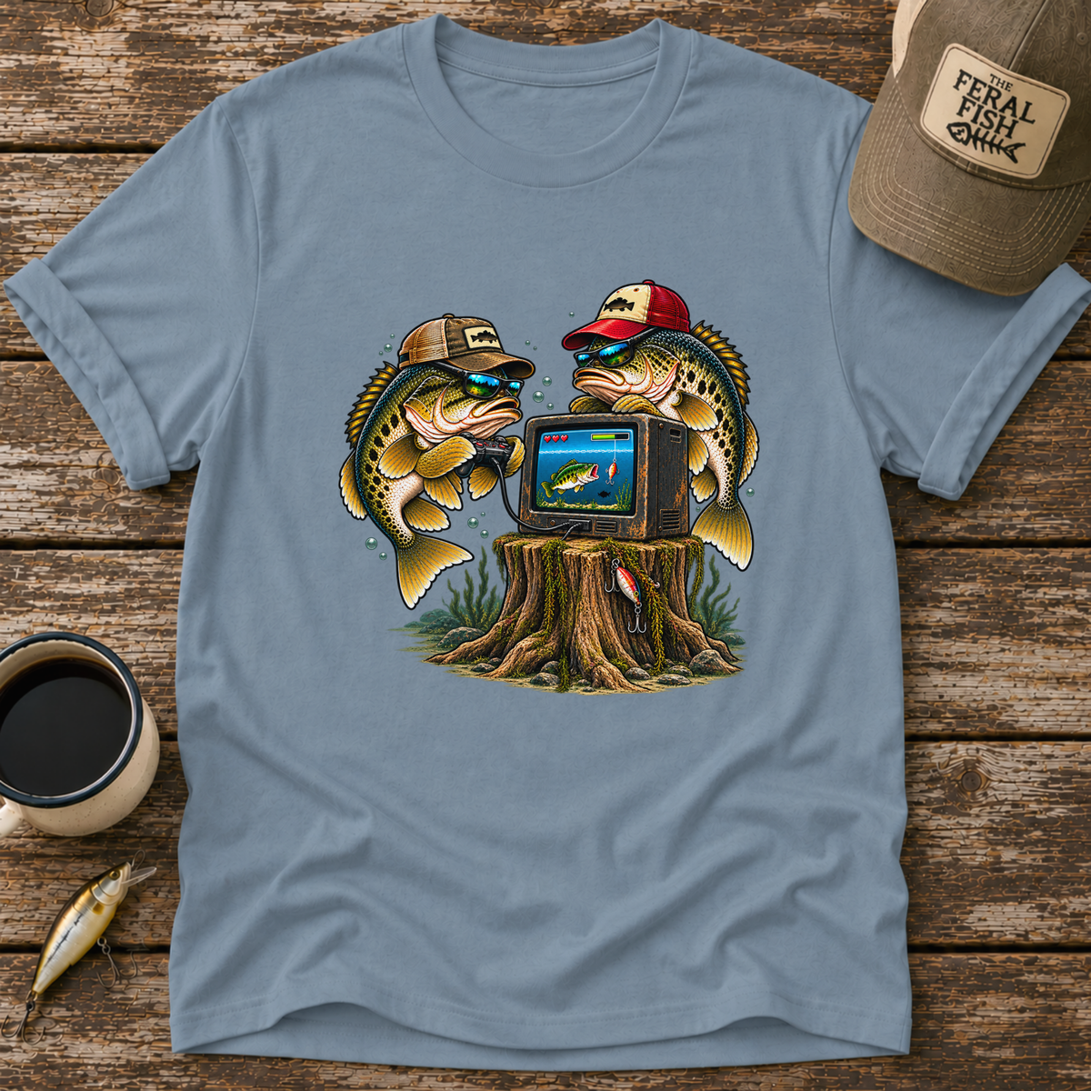 Fish & Video Games T-Shirt