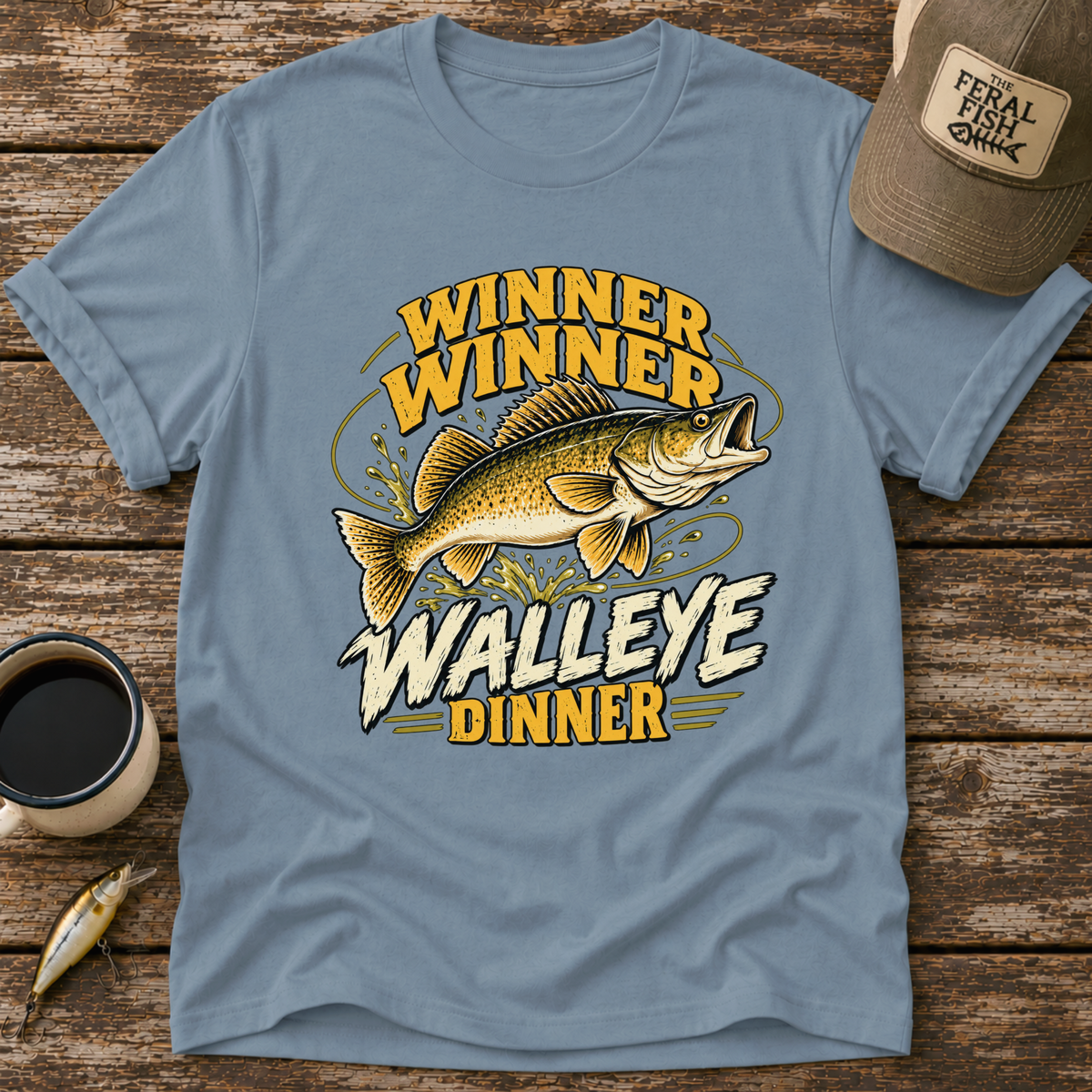 Winner Winner Walleye Dinner T-Shirt