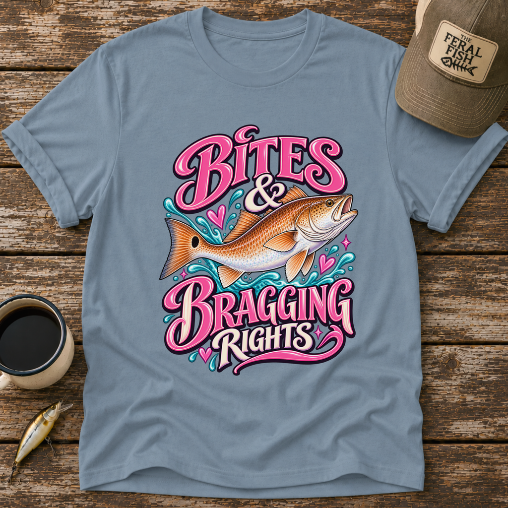 Bites & Bragging Rights Redfish T-Shirt