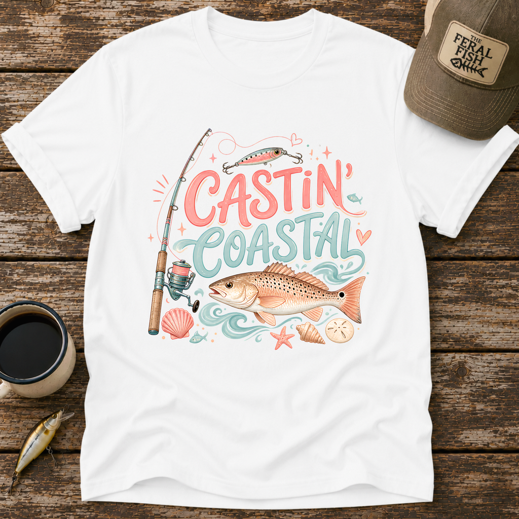 Castin' Coastal T-Shirt
