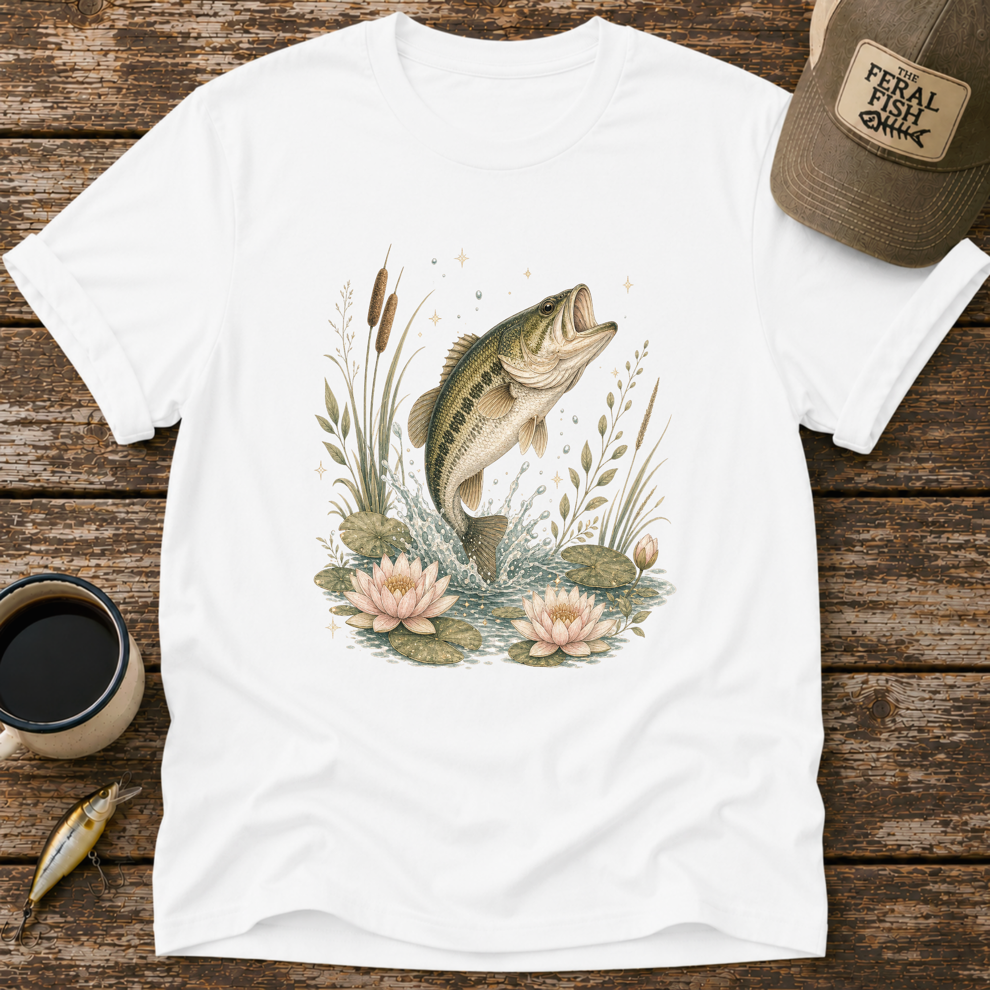 Bass and Lilies T-Shirt
