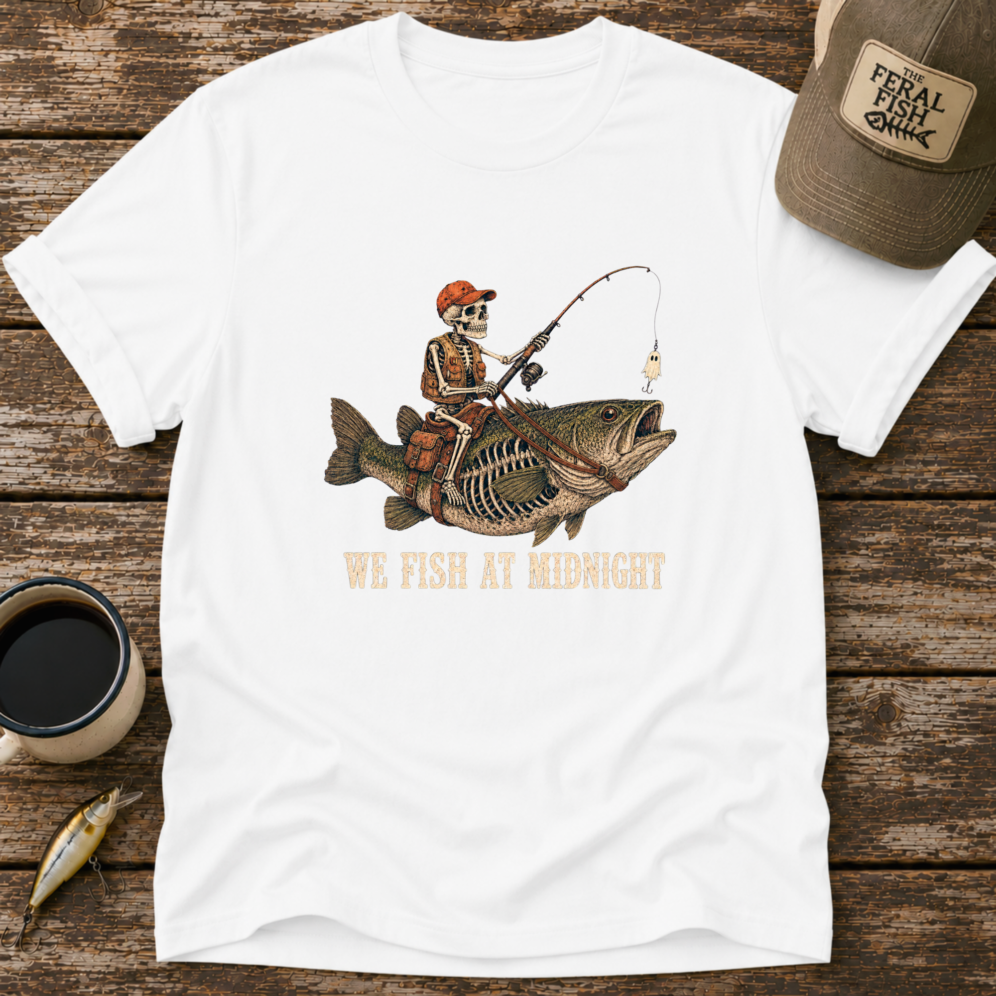 We Fish At Midnight T-Shirt