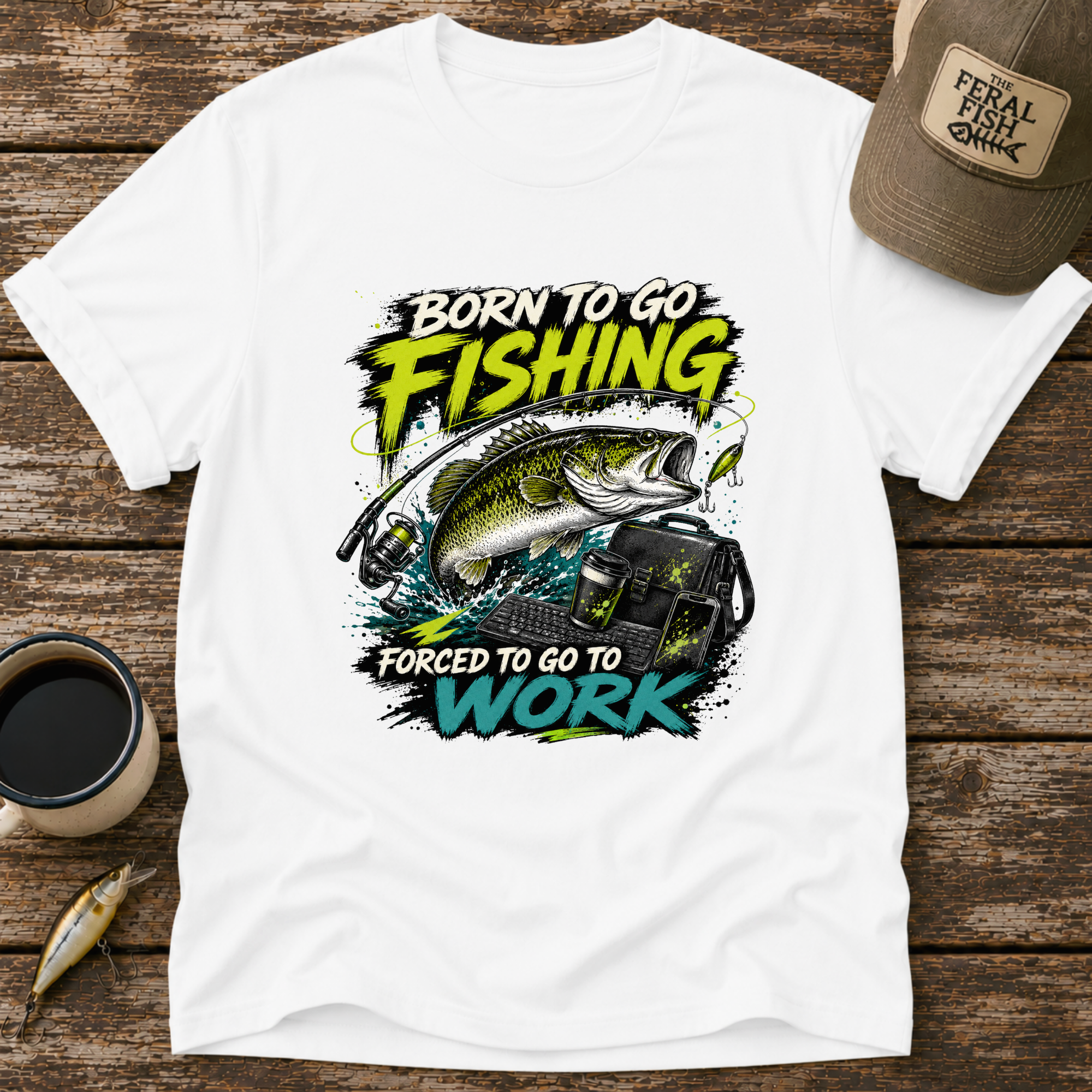 Born To Go Fishing T-Shirt