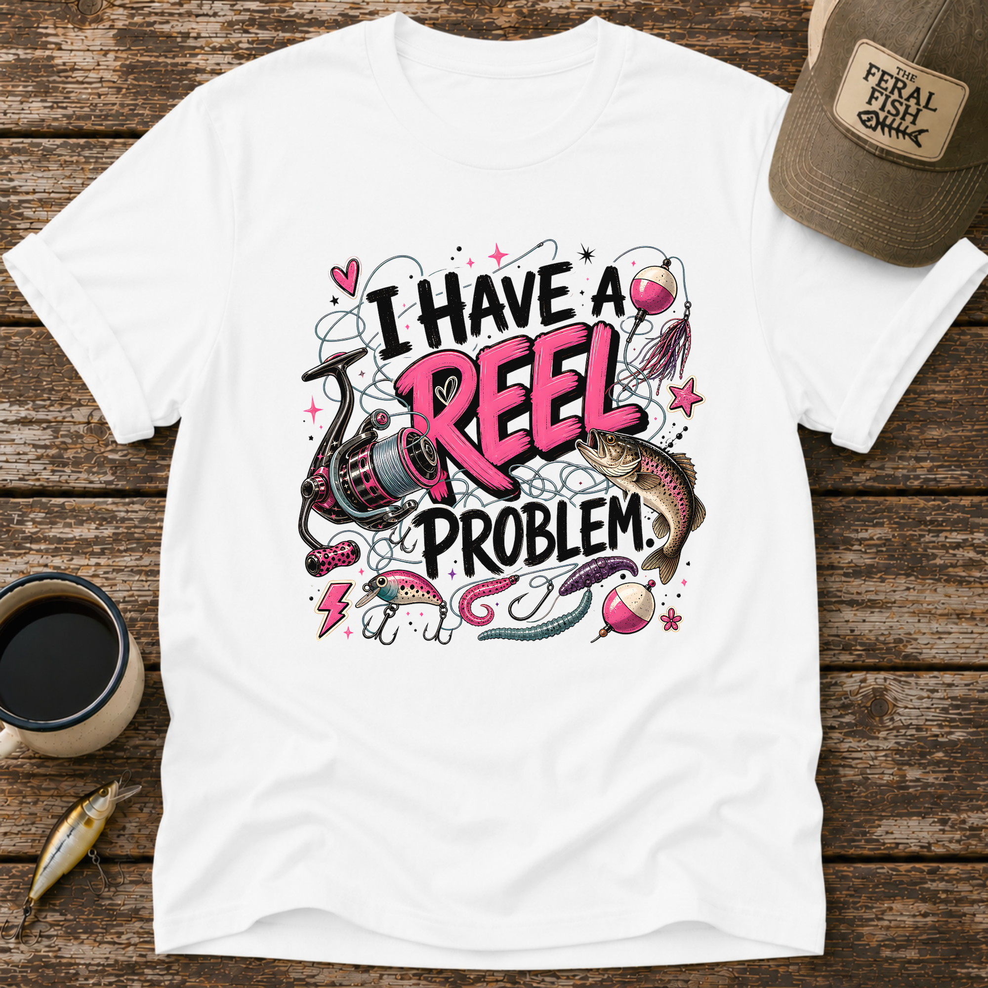 I Have A Reel Problem T-Shirt