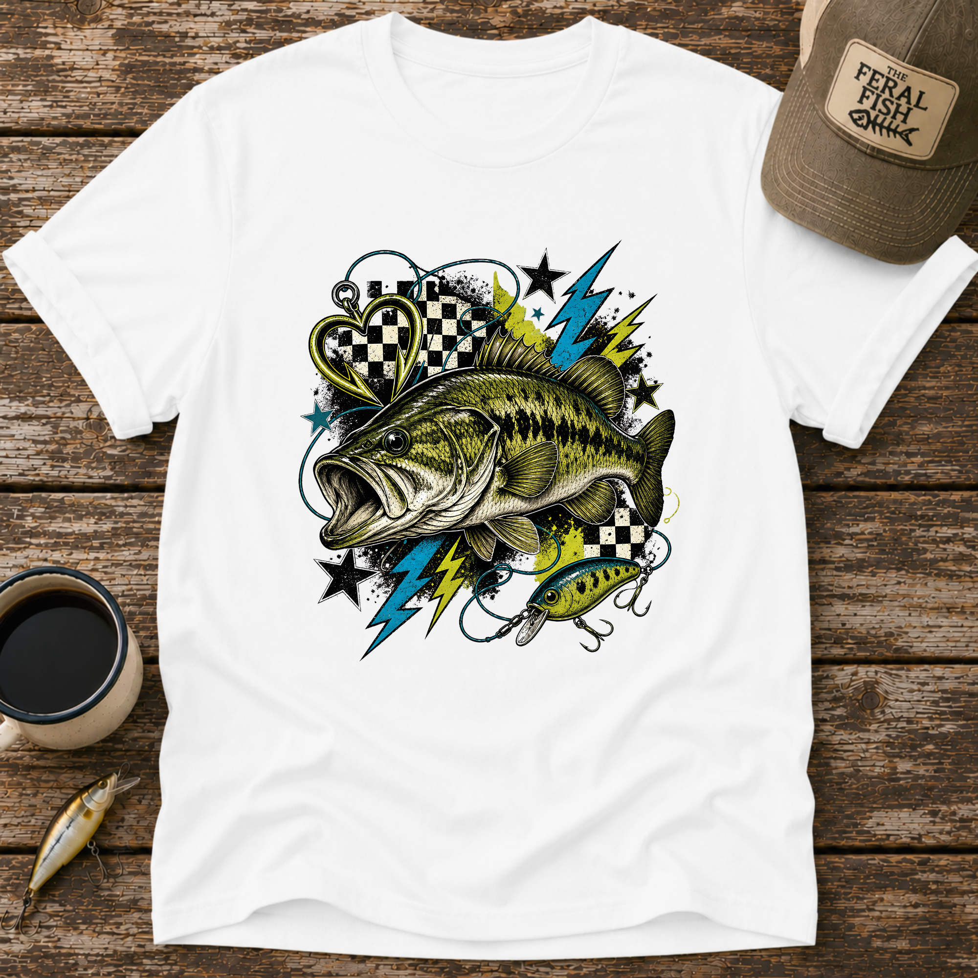 Heart Hook & Bass T-Shirt