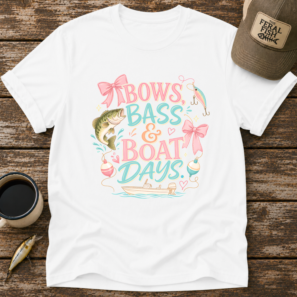 Bows Bass & Boat Days T-Shirt