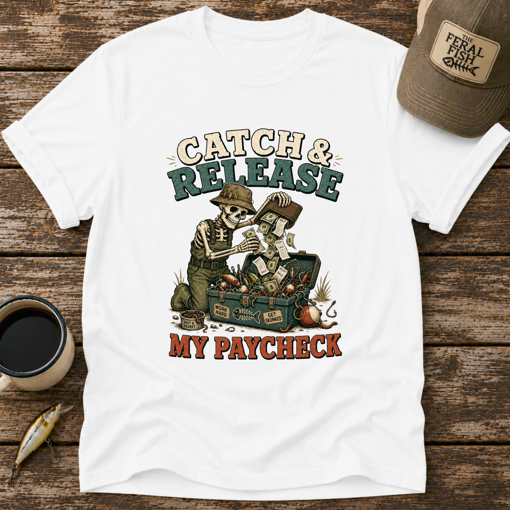 Catch & Release My Paycheck T-Shirt