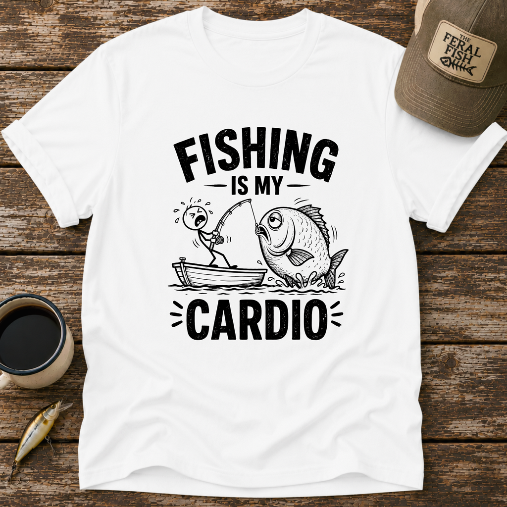 Fishing Is My Cardio T-Shirt