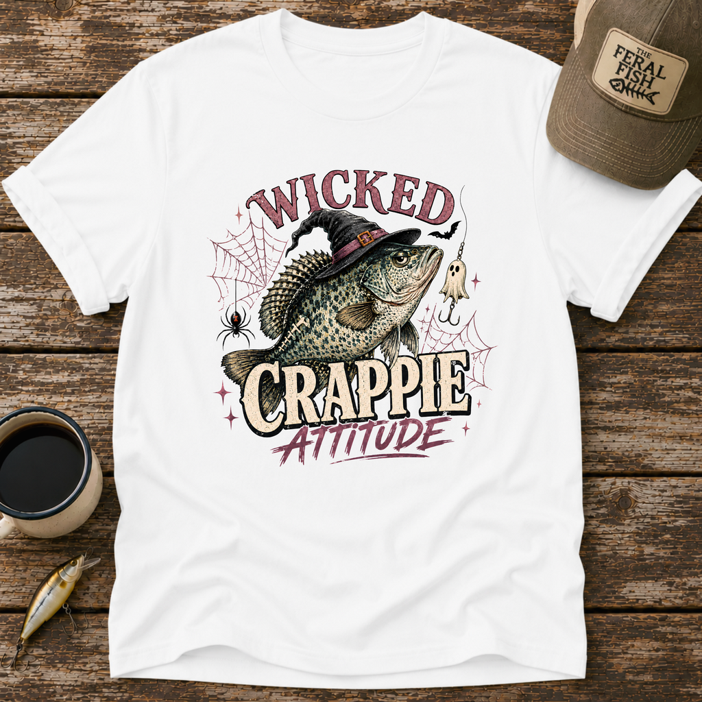 Wicked Crappie Attitude T-Shirt