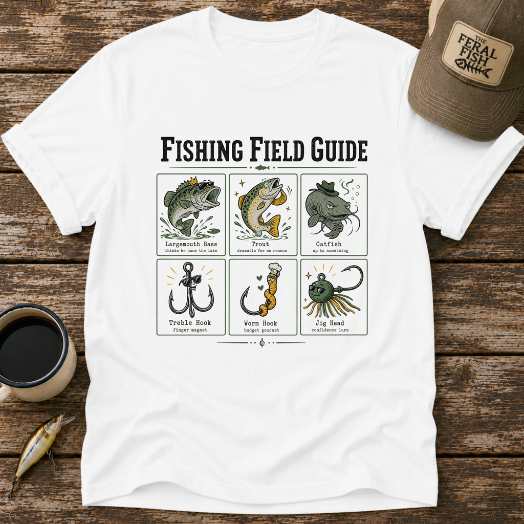 Fishing Field Guide T-Shirt